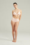 The Second Skin Stretch Easy Does It Bralette Blush Pink | Lingerie Sets | Nudea