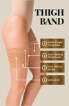 Gabriella Lace Thigh Band 509 Beige | Hosiery, thighband | Gabriella