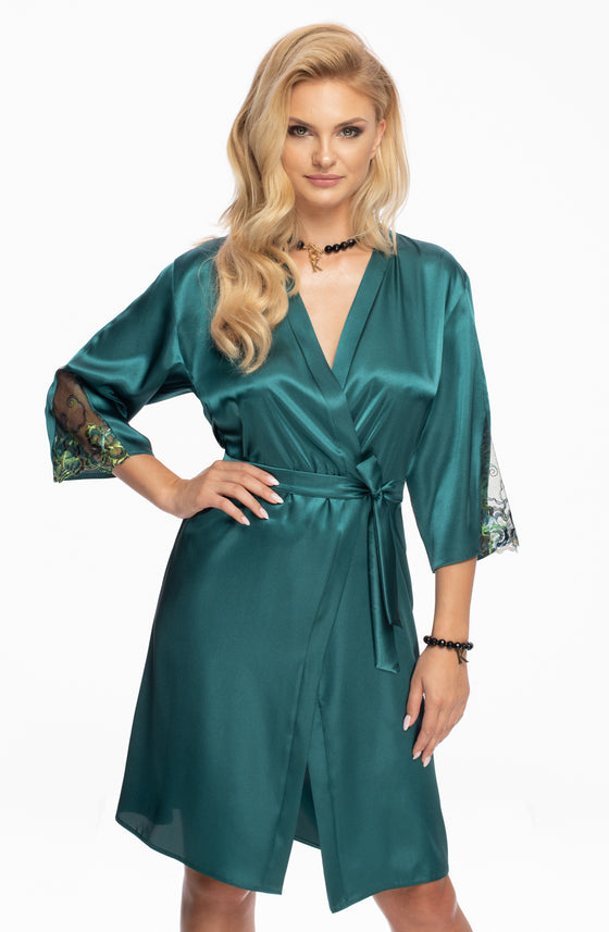 Irall Nikita Dressing Gown Jade | irallgown, Nightwear | Irall