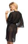 Irall Erotic Sadia Dressing Gown Black | irallgown, Robes | Irall Erotic