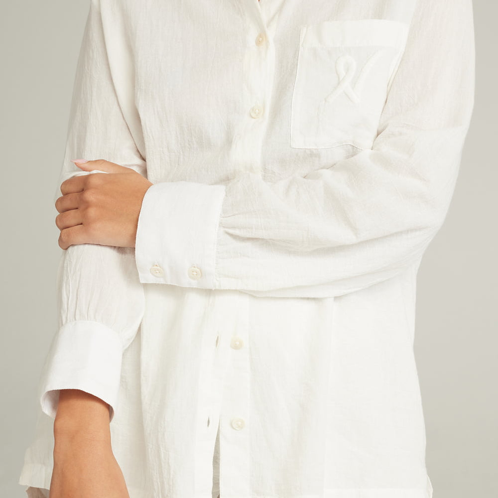 
                      
                        The Midi Shirt Organic Cotton White | Nightdresses | Nudea
                      
                    