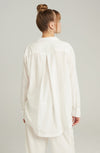 The Midi Shirt Organic Cotton White | Nightdresses | Nudea