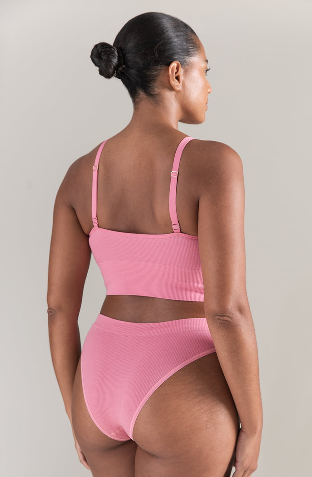 The TENCEL High Leg Brief Rose Pink | Briefs & Thongs | Nudea