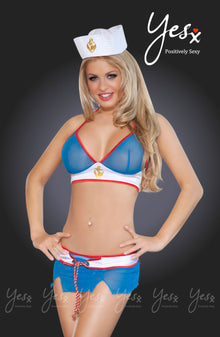  YesX YX121 Navy Girl Blue/Red | Costumes | YesX