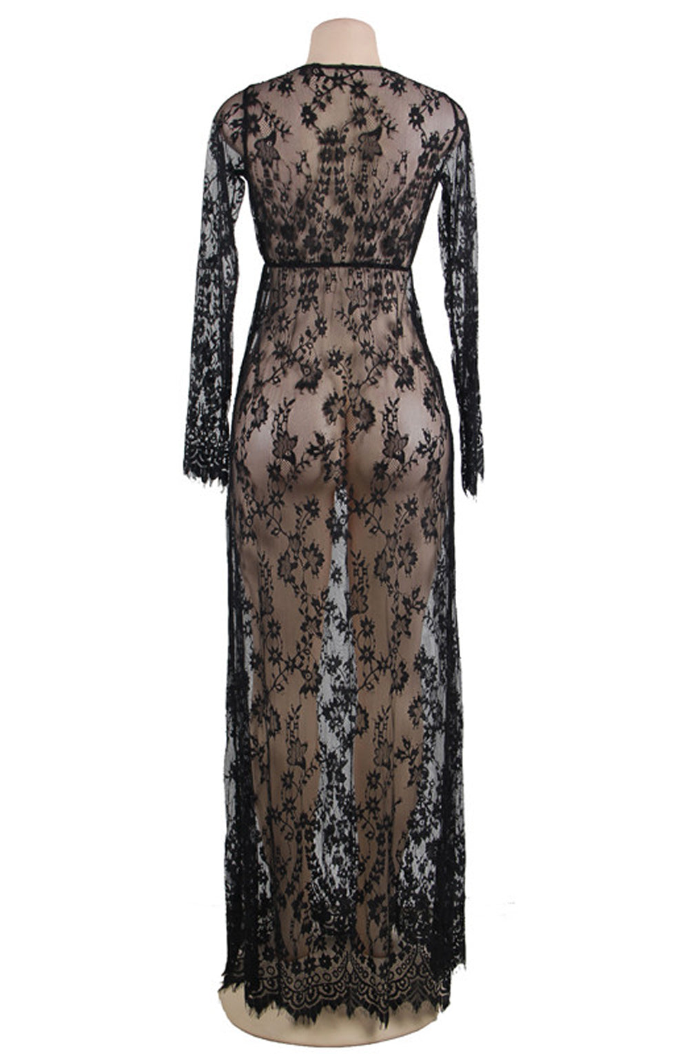 YesX YX826 Long Gown & Thong | Nightwear | YesX