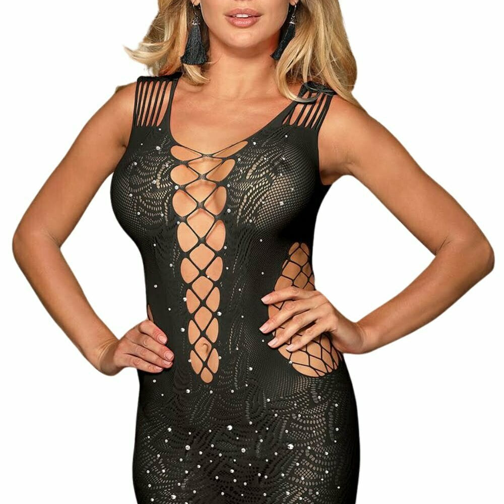 
                      
                        YesX YX848 Sparkly Black Dress | Dresses | YesX
                      
                    