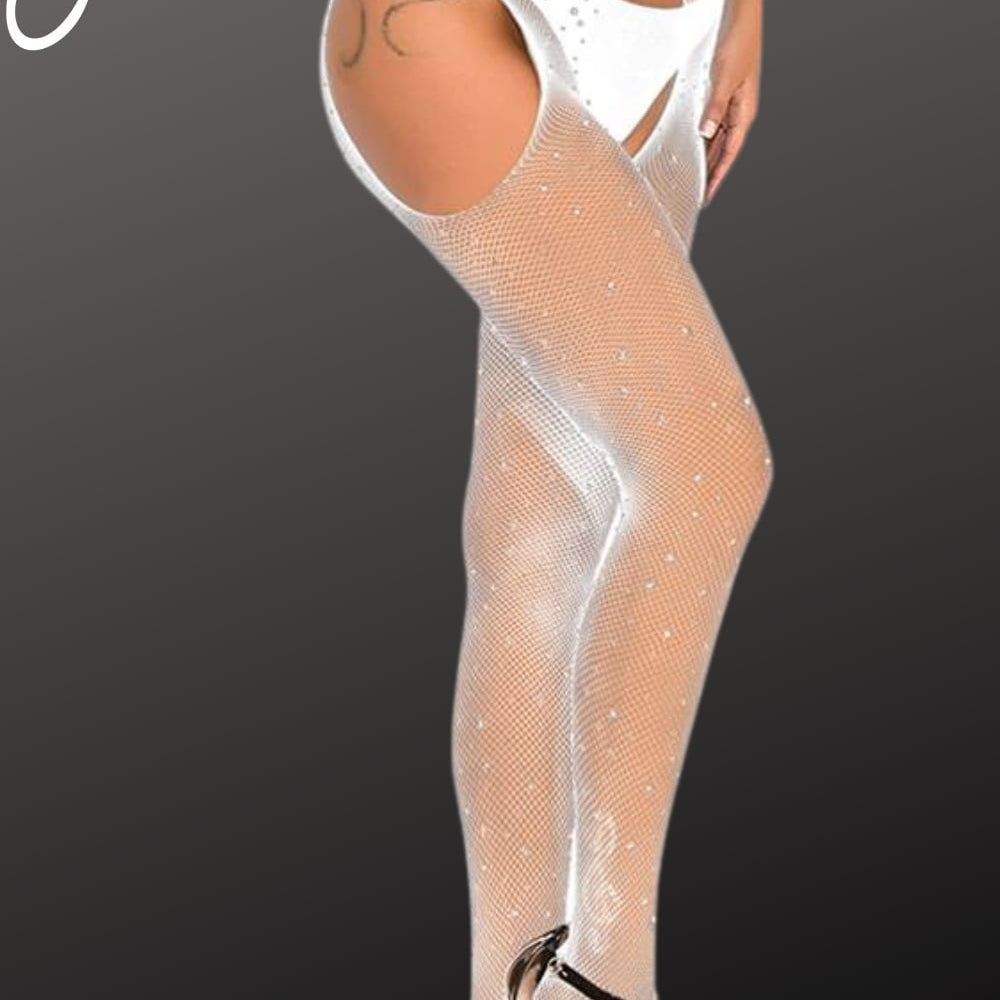 
                      
                        YesX YX851 Sparkly Fishnet White | sparkf, Tights | YesX
                      
                    