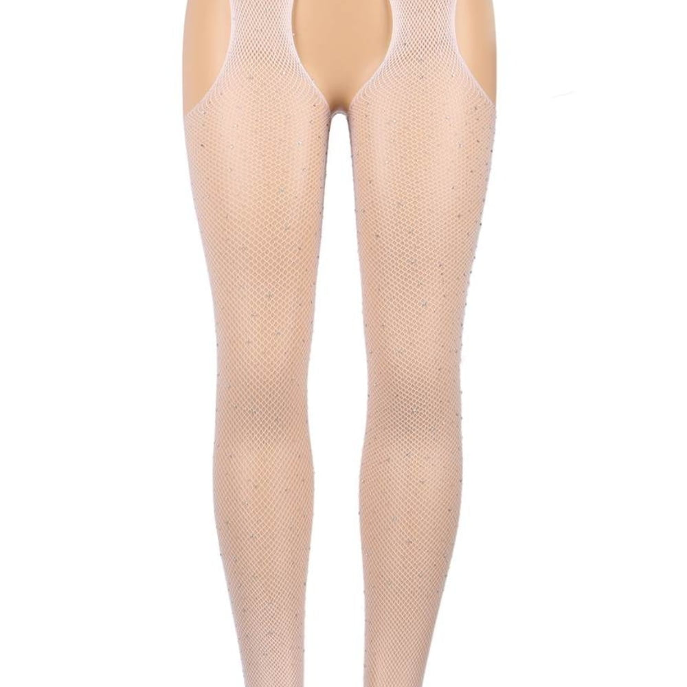 
                      
                        YesX YX851 Sparkly Fishnet White | sparkf, Tights | YesX
                      
                    