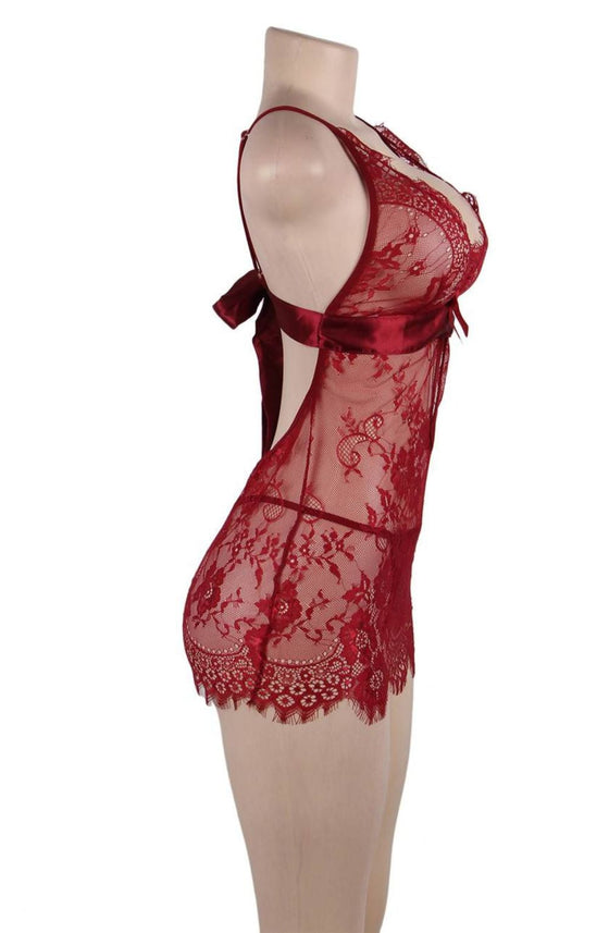 YesX YX855 Chemise Hot Red