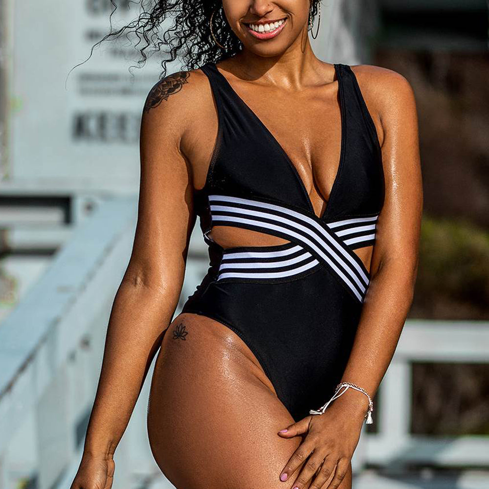 
                      
                        YesX YX980 One Piece Swimsuit Black | Swimwear | YesX
                      
                    