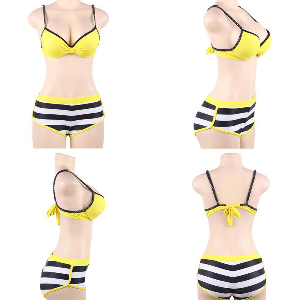 
                      
                        YesX YX963 Bikini 3 Piece Set Yellow | Swimwear | YesX
                      
                    