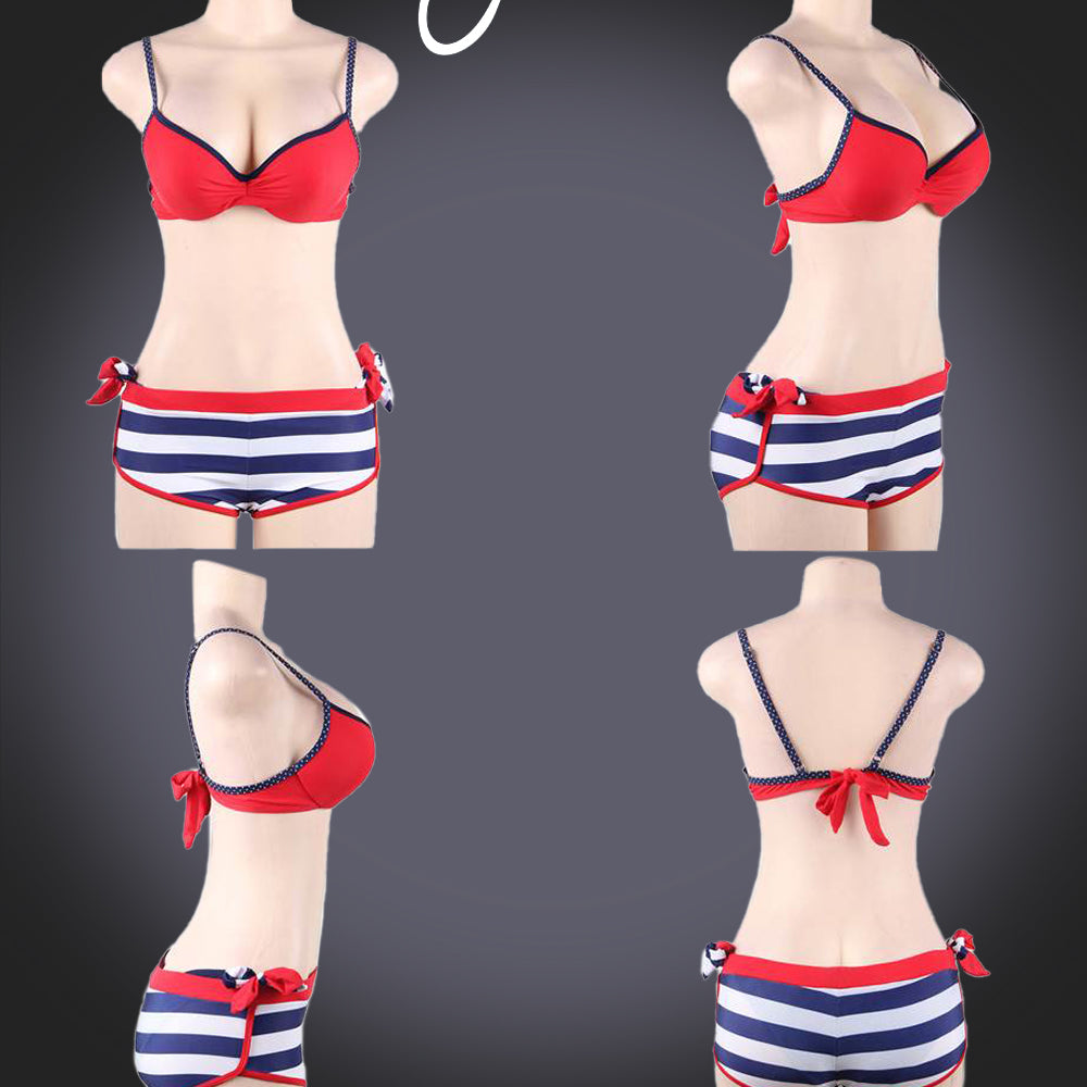 
                      
                        YesX YX964 Bikini 3 Piece Set Red | Swimwear | YesX
                      
                    