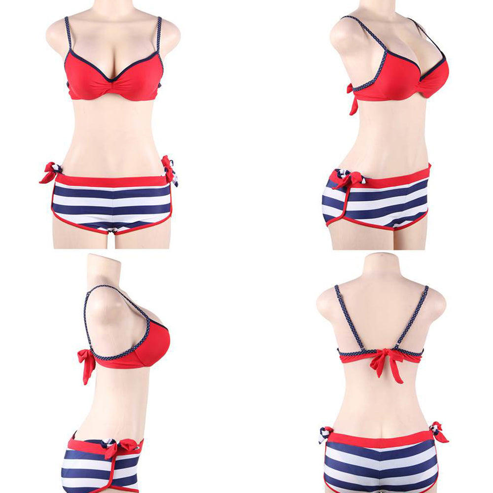 
                      
                        YesX YX964 Bikini 3 Piece Set Red | Swimwear | YesX
                      
                    