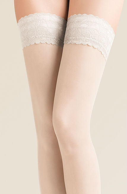 Gabriella Calze 200 Hold Ups White | gabh, Hosiery | Gabriella