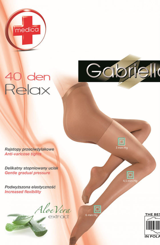 Gabriella Classic Medica Relax 111 Tights Gazela Beige | Shapewear, shaping | Gabriella