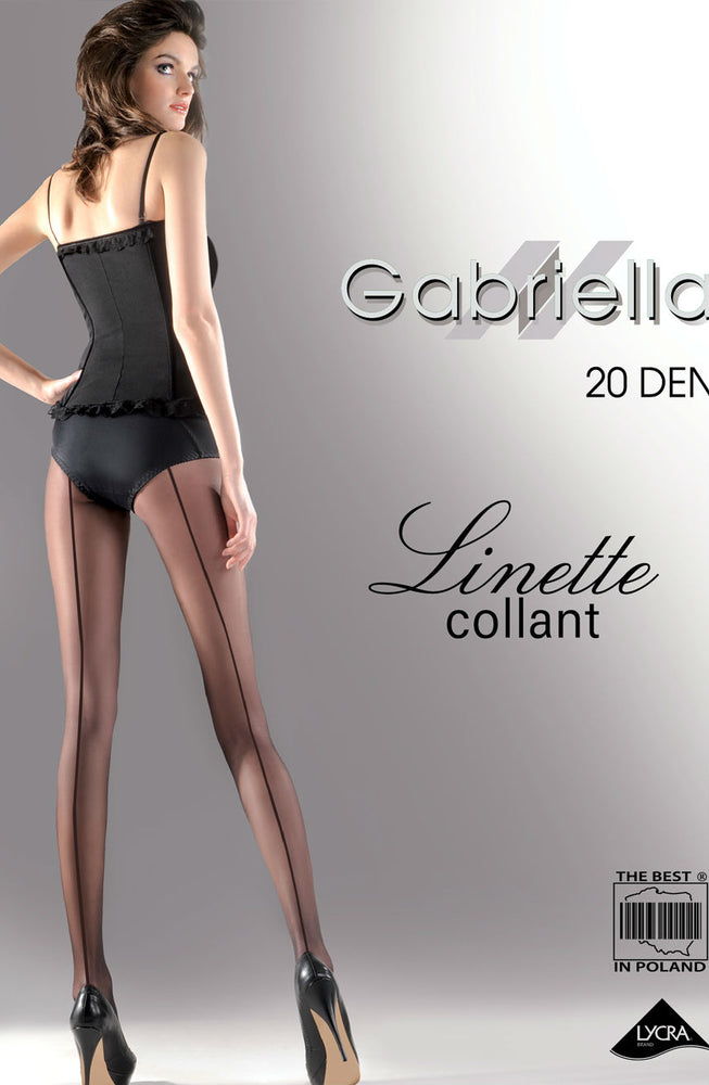 Gabriella Classic Linette Tights Black | Hosiery | Gabriella