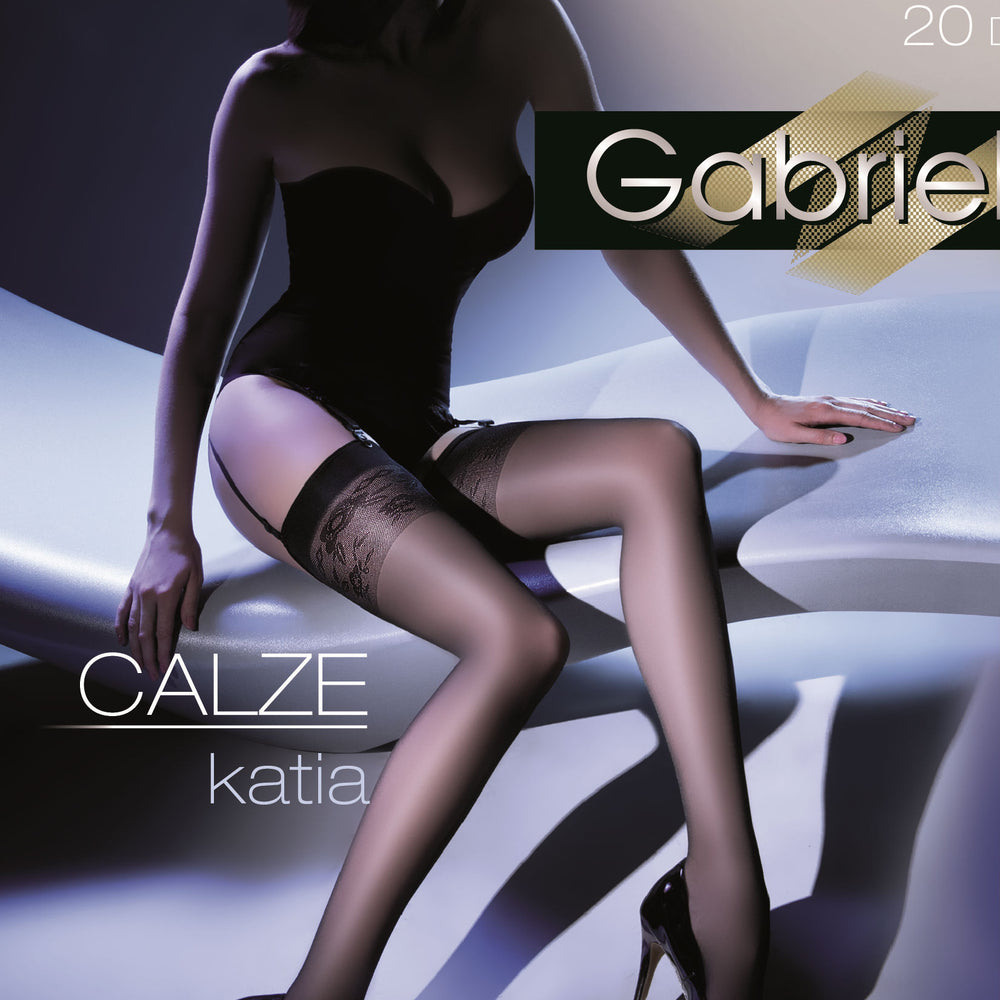 Gabriella Katia 227 Stockings Katia Black | Hosiery | Gabriella