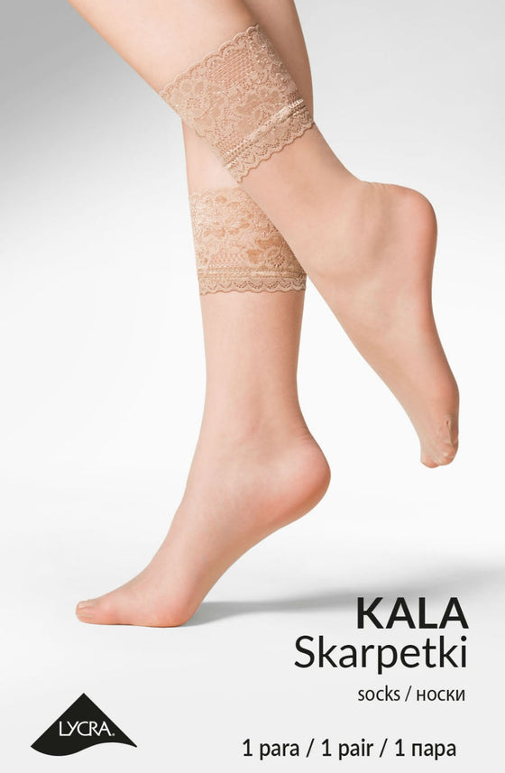 Gabriella Kala Sock 690 Black | Hosiery | Gabriella