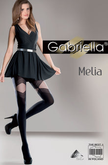  Gabriella Fantasia Melia Tights Black | Hosiery | Gabriella