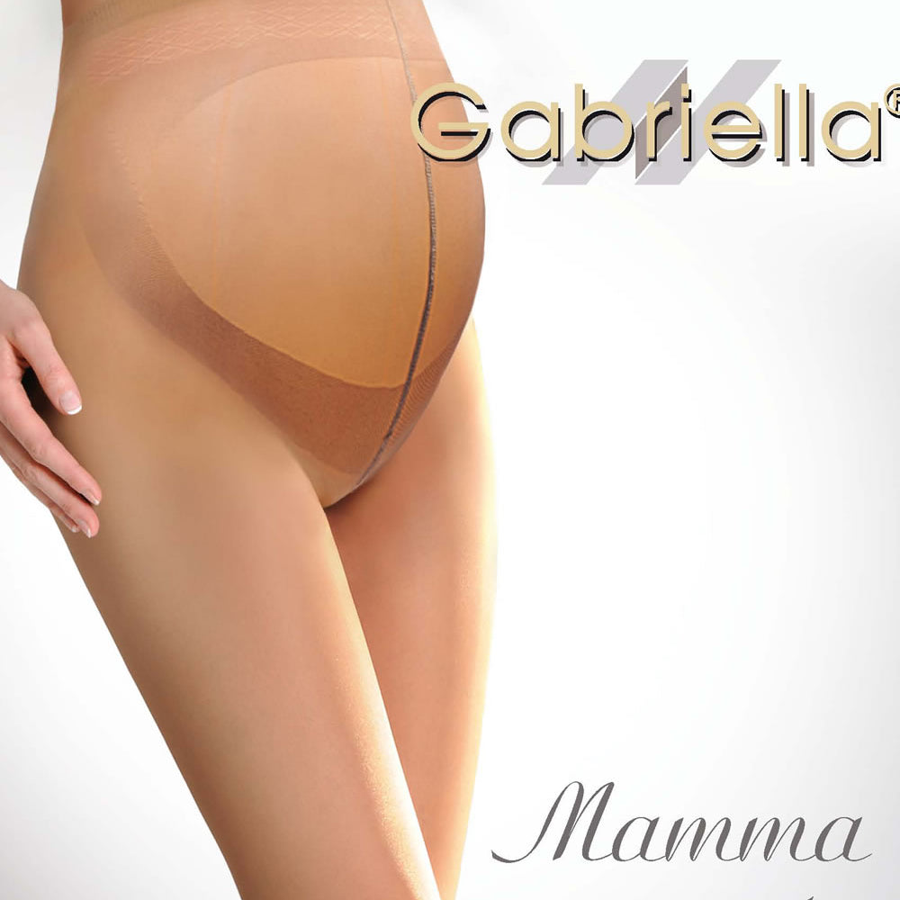 Gabriella Classic Mamma 20 Tights Beige | Hosiery | Gabriella