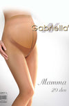 Gabriella Classic Mamma 20 Tights Beige | Hosiery | Gabriella