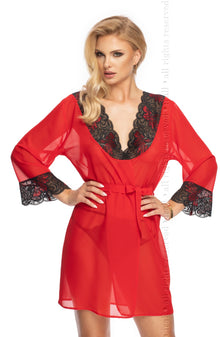  Irall Erotic Oriana Gown Red | chiffon, irallgown, Nightwear, val | Irall Erotic