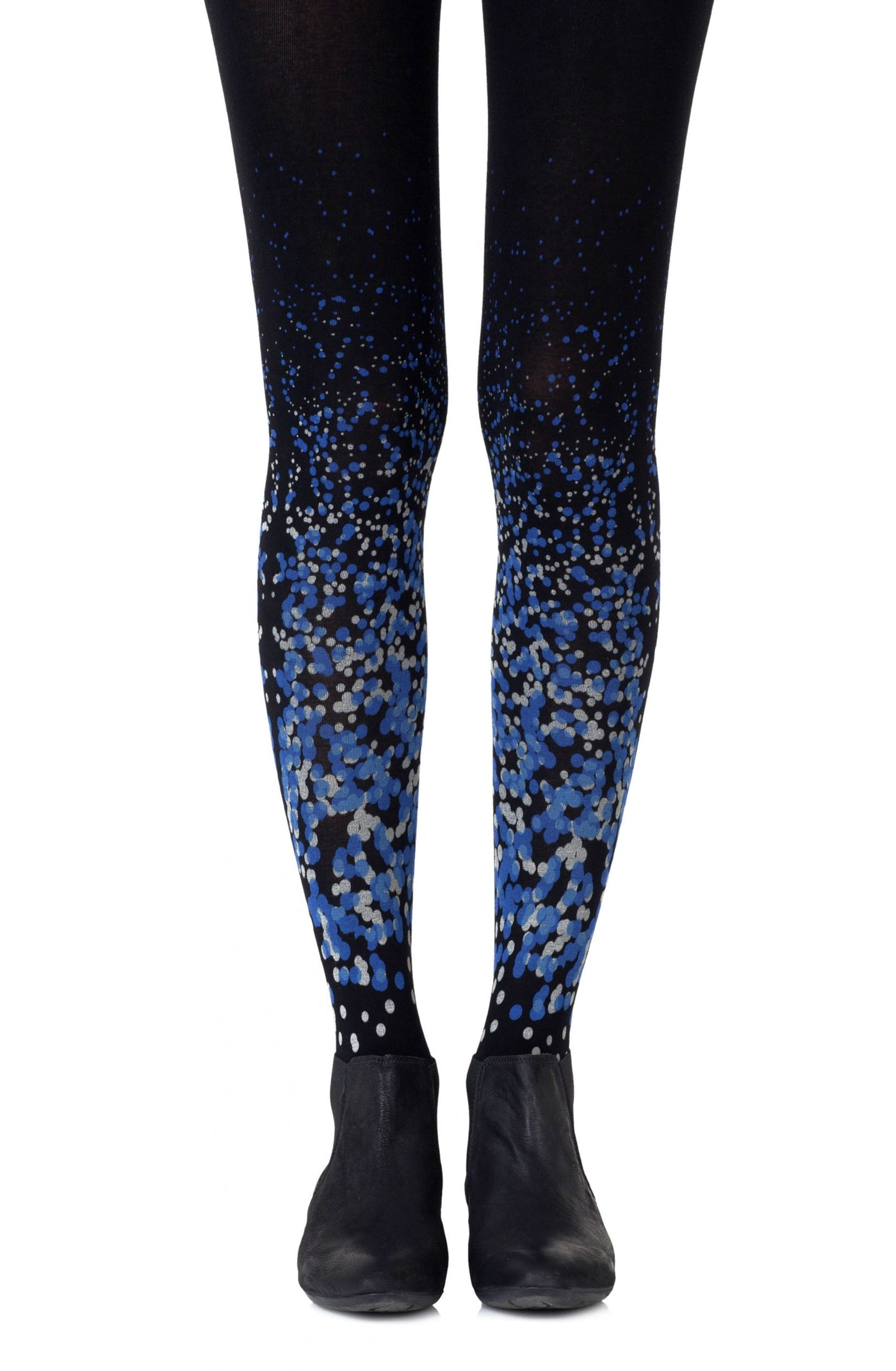 Zohara "Paint It Black" Tights | 100d, Tights | Zohara