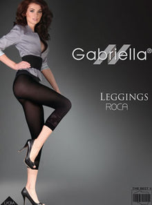  Gabriella Microfibre Roca 137 Leggings Nero | Hosiery | Gabriella