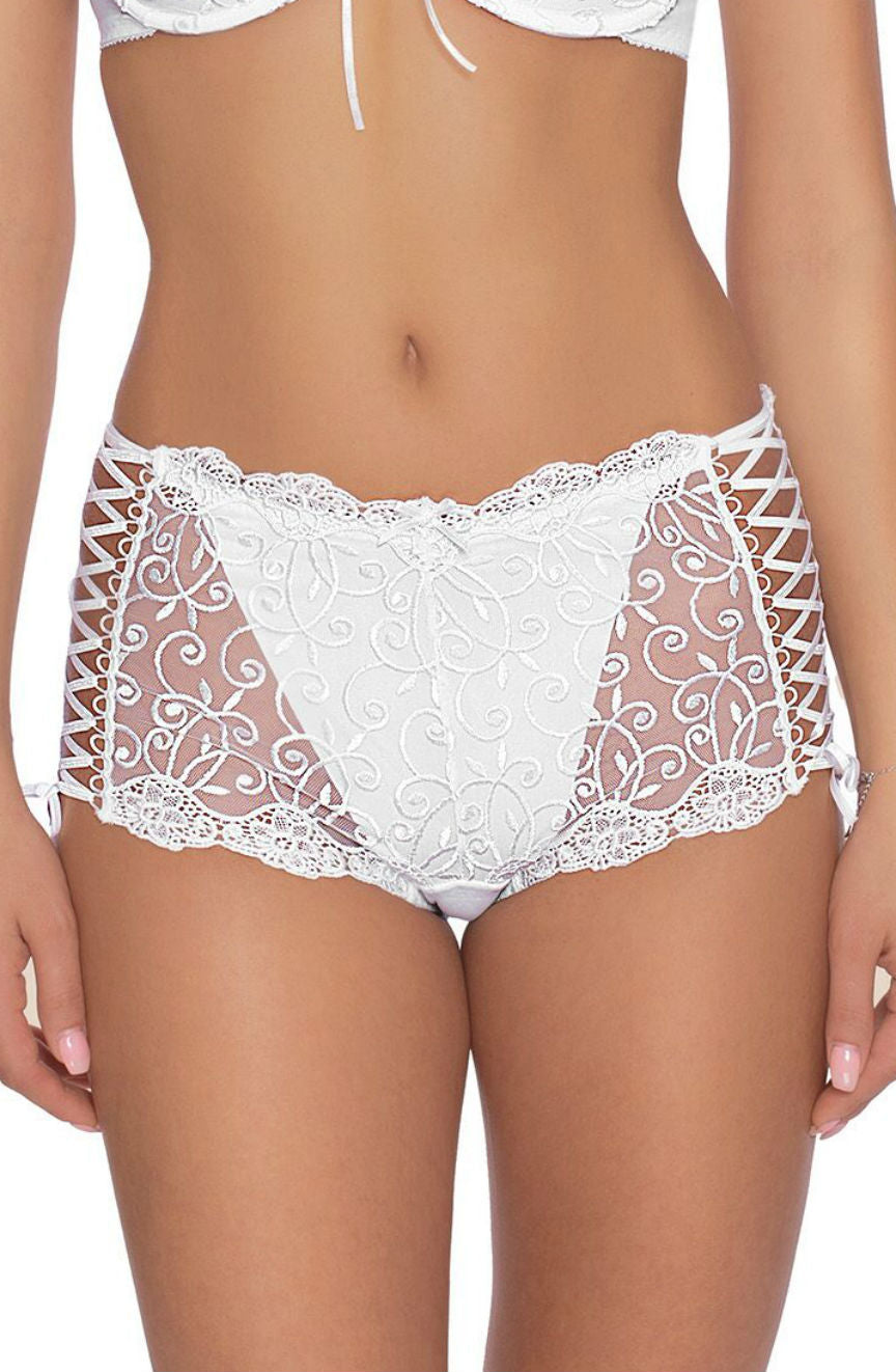Roza Ginewra Short White | Briefs & Thongs, gin, ginewraw, rshort | Roza