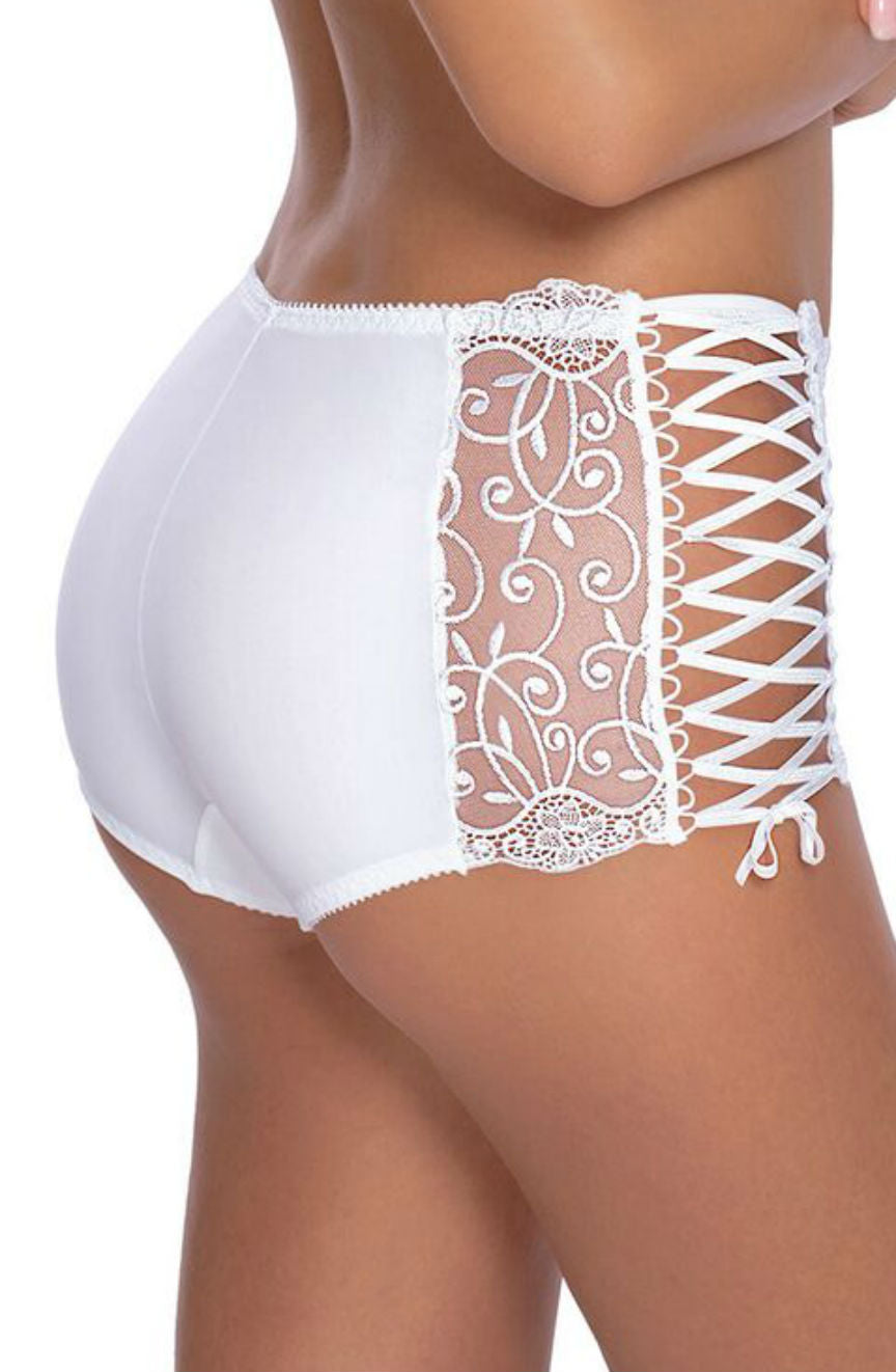 Roza Ginewra Short White | Briefs & Thongs, gin, ginewraw, rshort | Roza