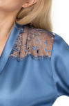 Irall Sapphire Dressing Gown Azure | Nightwear | Irall