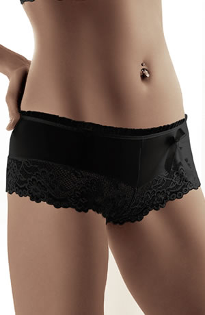 Roza Sisi Black Short | Briefs &amp; Thongs, rshort | Roza