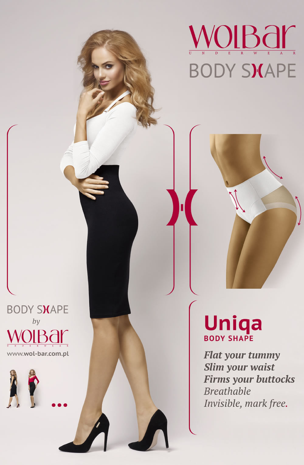 Wolbar Uniqa Beige | Shapewear | Wolbar