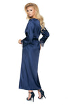 Irall Yoko Dressing Gown Navy Blue | Nightwear | Irall