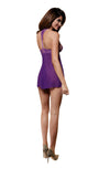 YesX YX632 2pc Dress & Thong Purple | Chemises | YesX