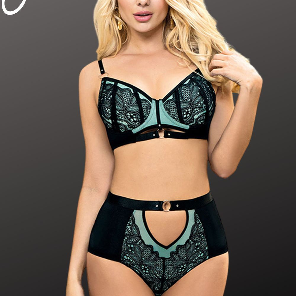 YesX YX830 Blue Bra Set | Lingerie Sets | YesX