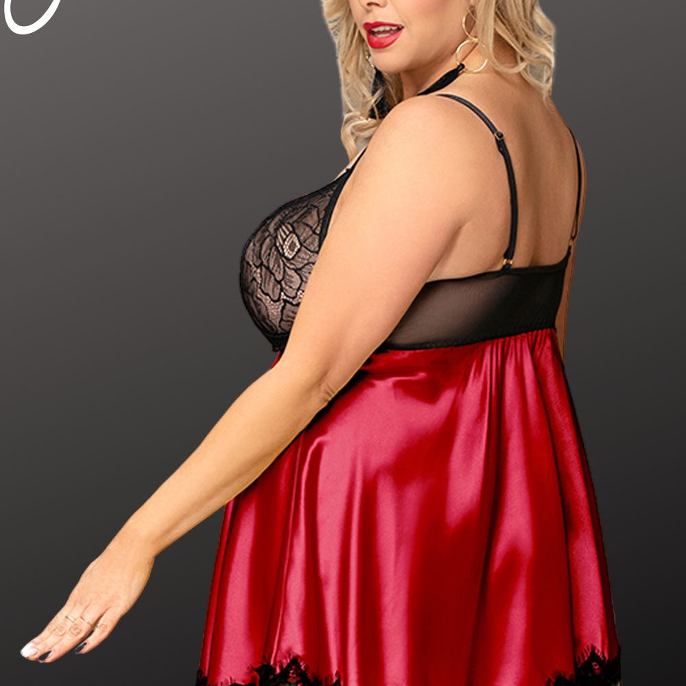 YesX YX832Q Babydoll & Blindfold | Babydolls, blindfold, PLUSL, spring23, yesxplus | YesX