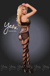 Yesx YX940 Bodystocking Black | Bodystocking | YesX